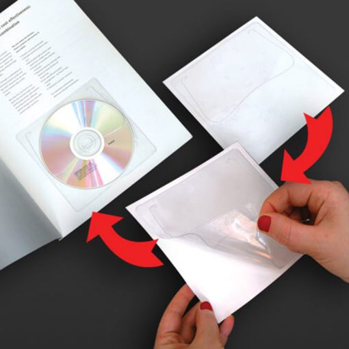 CD Sleeve Self Adhesive Lux (100 pcs) - Image 3