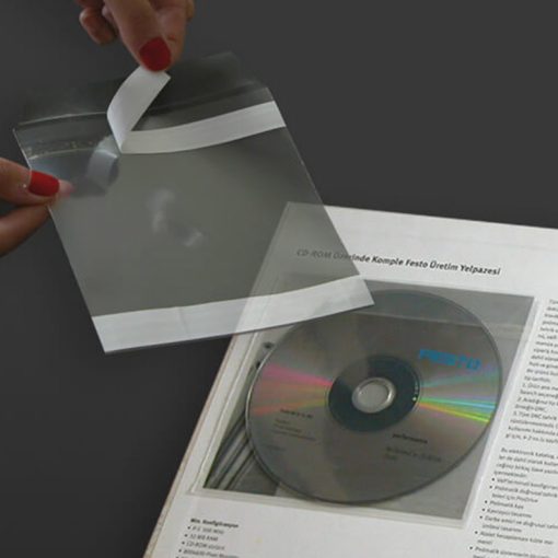 CD Sleeve, Self Adhesive, Economical (100 pcs)