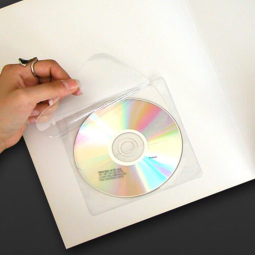 CD Sleeve Self Adhesive Lux (100 pcs) - Image 2