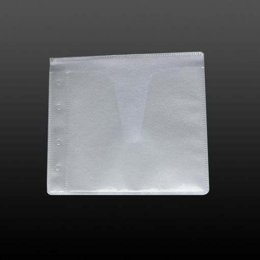 CD Sleeve for 2 CD, (File Folder hole) 100 pcs - Image 2