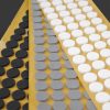 CD Spider Foam Button 1000 pcs, Self Adhesive