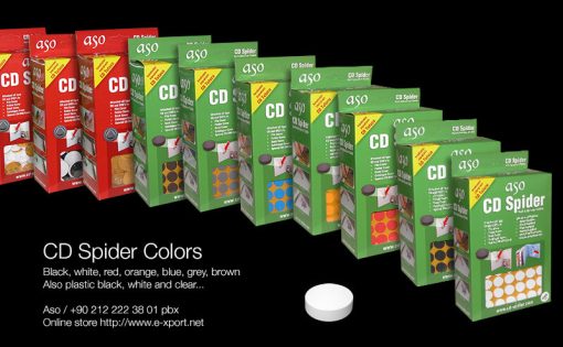 CD Spider Foam Button 1000 pcs, Self Adhesive - Image 9