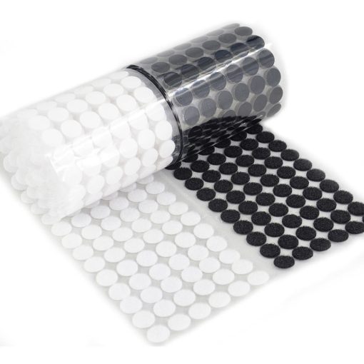 Velcro Dots Double Sided Strong Back Adhesive Hook and Loop (1 cm - 1.5 cm-2 cm)