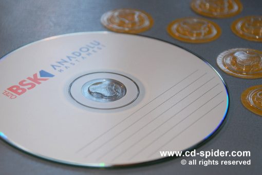 CD Spider Plastic Button 1000 pcs, Self Adhesive - Image 6