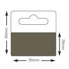 Hang Tabs Roll 50x50 mm (1000 pcs RD400gr) HT345