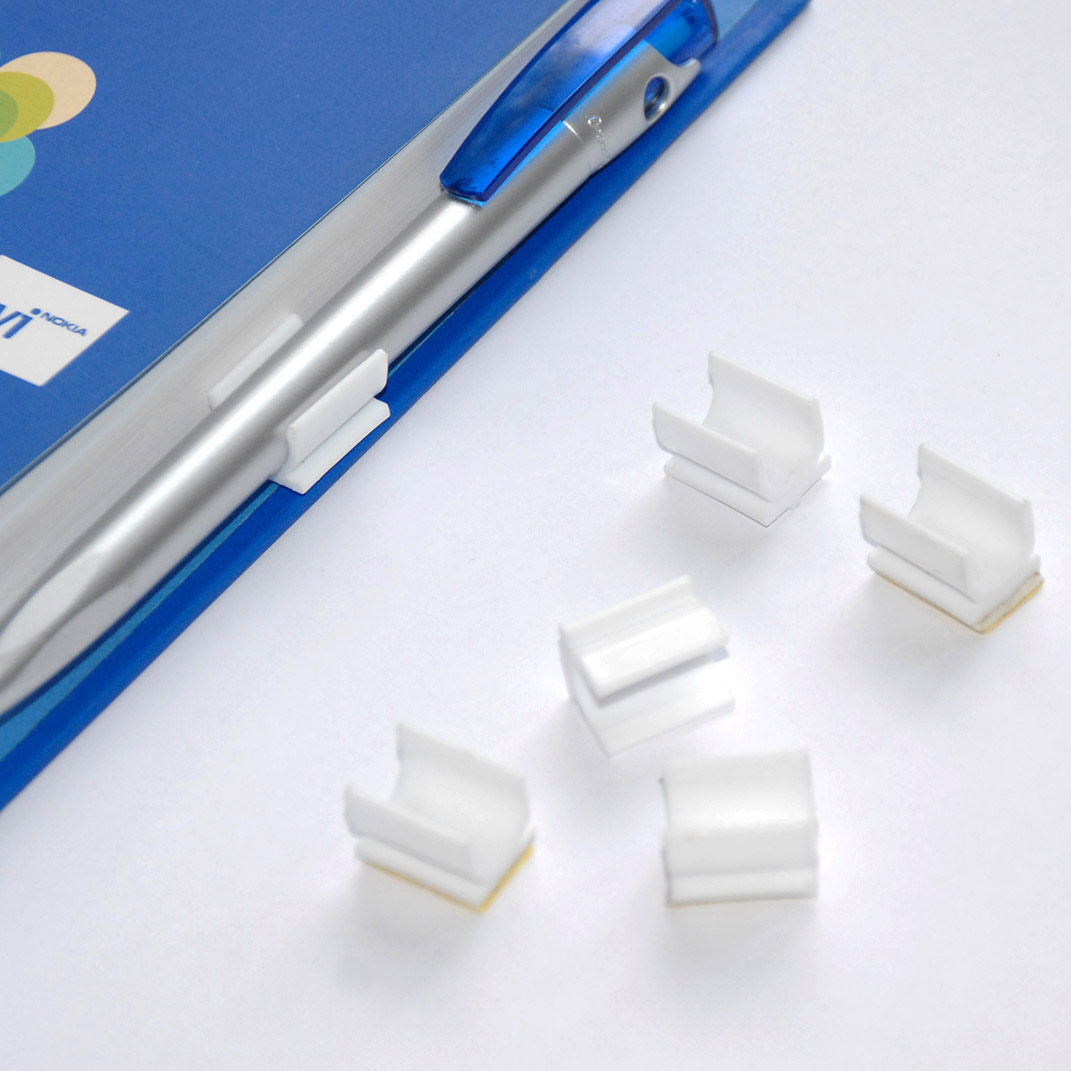 Pen Clip, Plastic Holder (500 pcs) – CD Spider, Hang Tabs, Pen Holder | E-xport.net