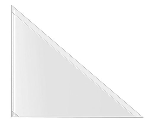Triangle Corner Pocket with adhesive 15x15 cm (500 pcs) - Image 2