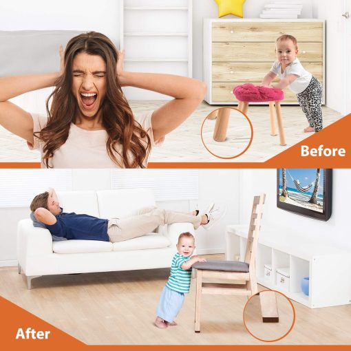 Self Adhesive Table Chair Leg Pad and Surface Protection Foam Bumper - Image 6